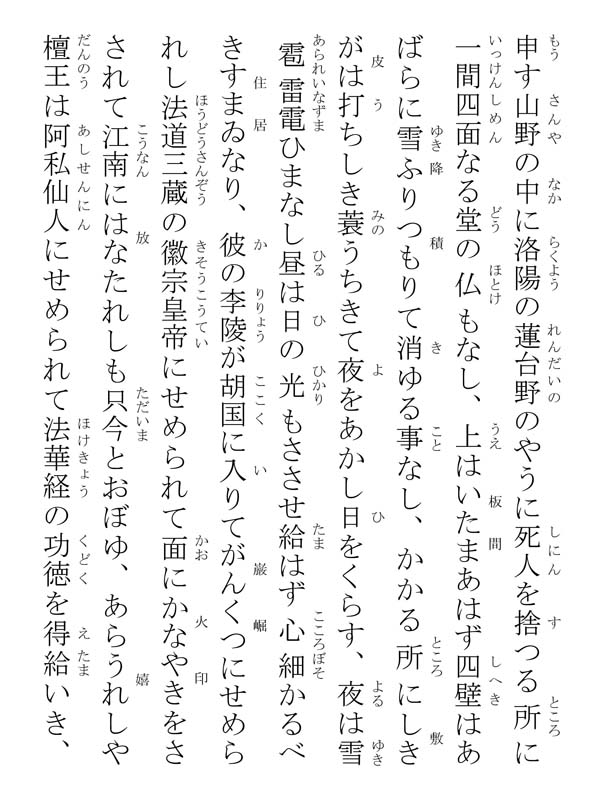 種種御振舞御書 107031