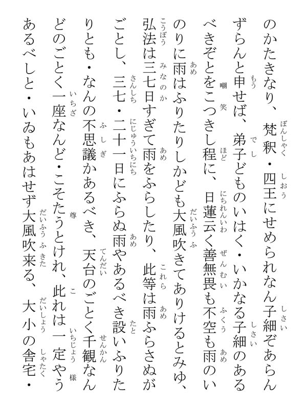 種種御振舞御書 107056