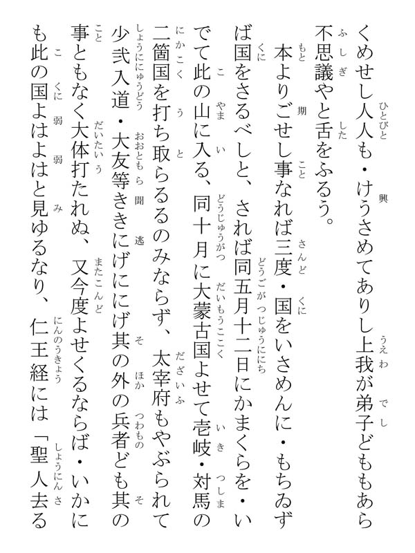 種種御振舞御書 107058