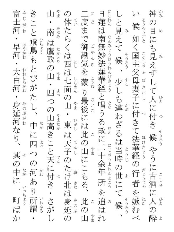 種種御振舞御書 107067